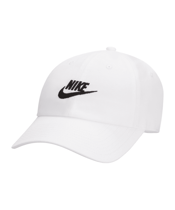 Nike Club Unstructured Futura Wash Cap Weiß F100 - weiss