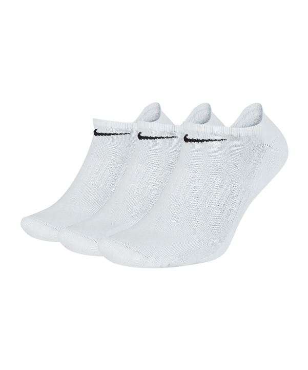 Nike Everyday Cushion No-Show Socken 3er Pack F100 - weiss