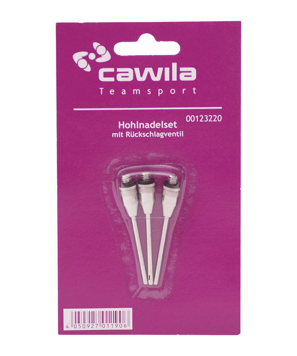 Cawila Ballnadel mit Rückschlagventil 3er Set