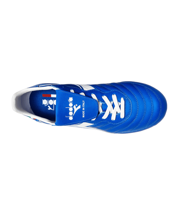 Diadora Brasil Italy OG 94 LT+ MDPU FG Blau Weiss FC1970 - blau