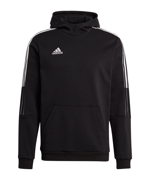 adidas Tiro 21 Sweat Hoody Schwarz - schwarz
