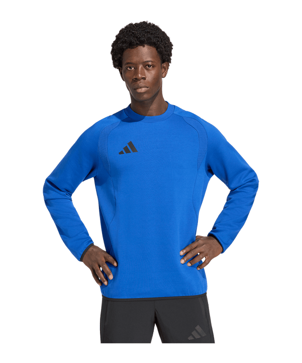 adidas Tiro Travel Sweatshirt Blau 
