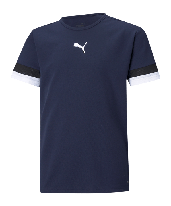 PUMA teamRISE Trikot Kids Dunkelblau F06