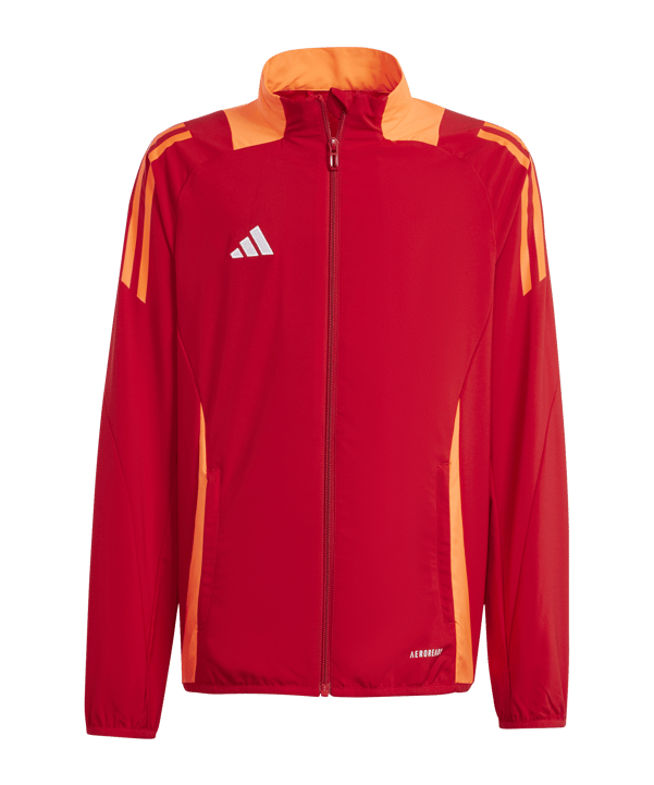 adidas Tiro 24 Competition Präsentationsjacke Kids Rot