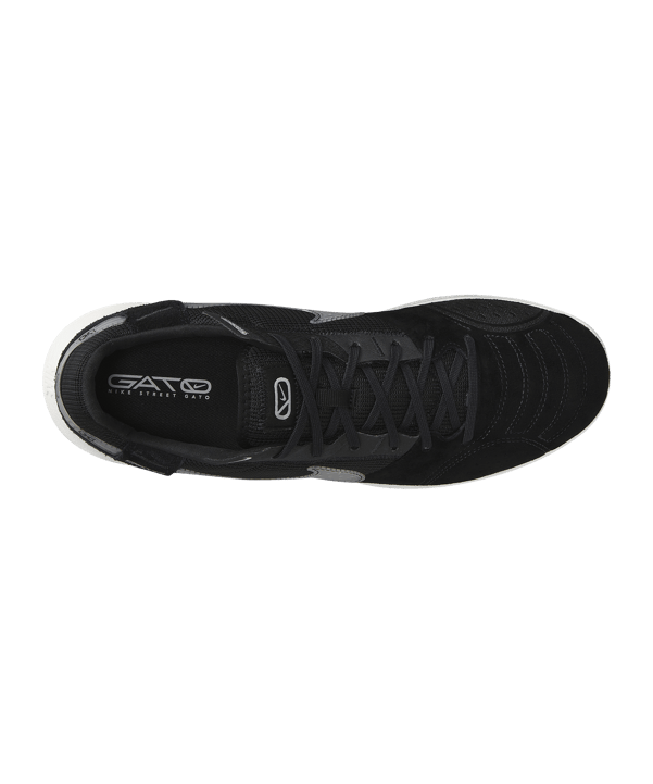 Nike Streetgato IC Halle Schwarz Weiss F010 - schwarz