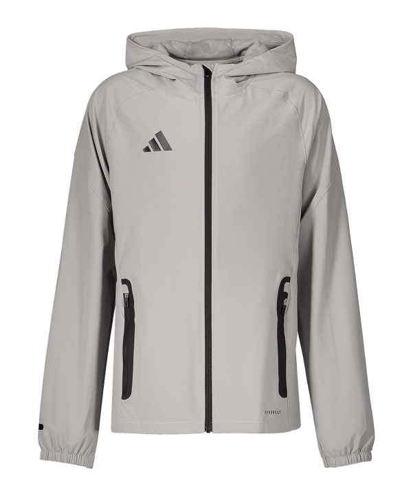 adidas Tiro 25 Competition Trainingsjacke Kids Grau - grau