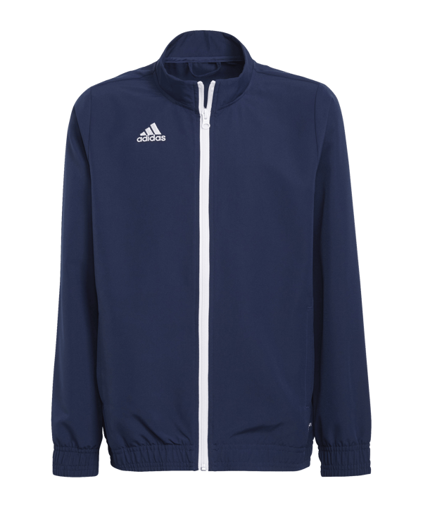 adidas Entrada 22 Präsentationsjacke Kids Blau