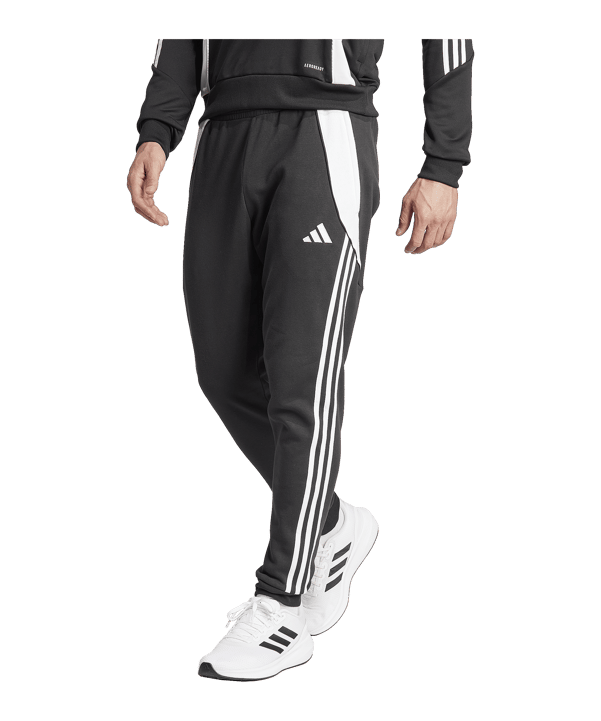 adidas Tiro 24 Trainingshose Schwarz Weiss - schwarz