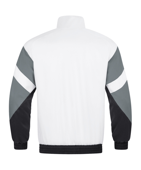 JAKO Retro Freizeitjacke Schwarz Weiss Grau F817 - schwarz