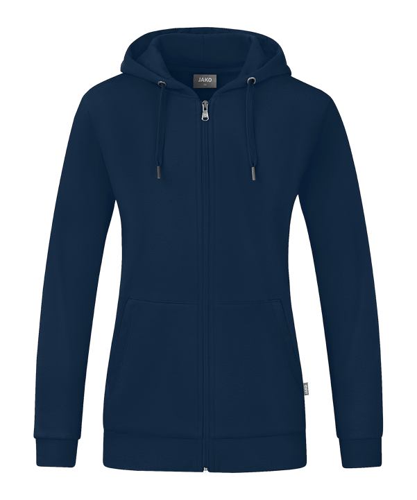 Jako Organic Kapuzenjacke Damen Blau F900