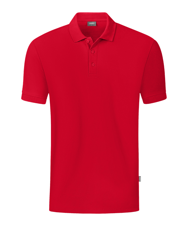 JAKO Organic Polo Shirt Kids Rot F100