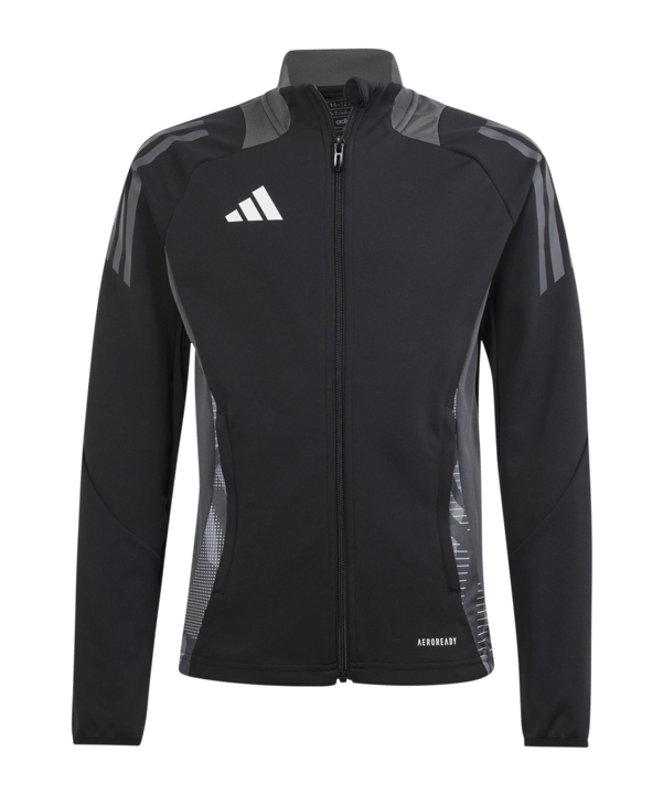adidas Tiro 24 Competition Trainingsjacke Kids Schwarz