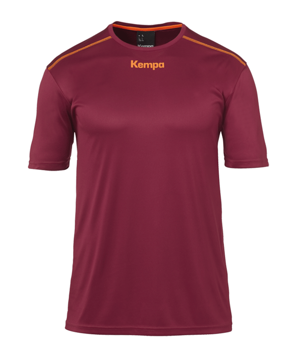 Kempa Poly Shirt Kids Dunkelrot F11
