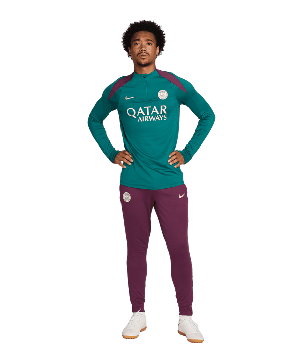 Nike Paris St. Germain Drill Top Grün F382 - gruen