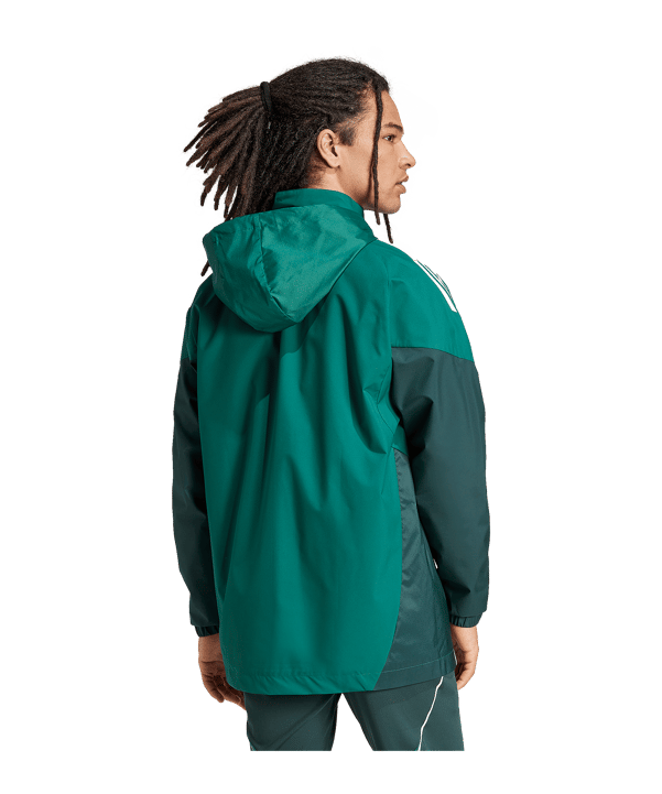 adidas Tiro 25 Competition Regenjacke Grün | - gruen