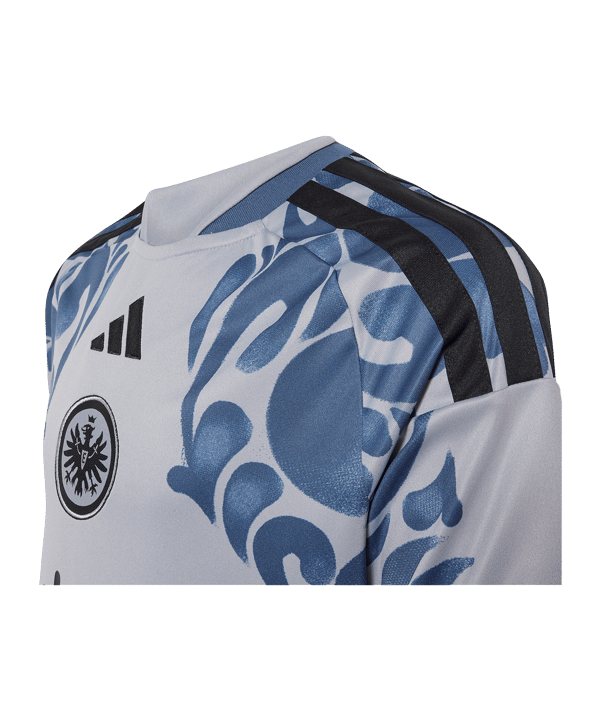 adidas Eintracht Frankfurt Trikot 3rd 2026/2027 Kids Grau - grau