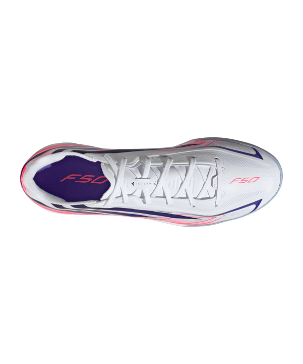 adidas F50 Hyperfast League IN Weiß - weiss