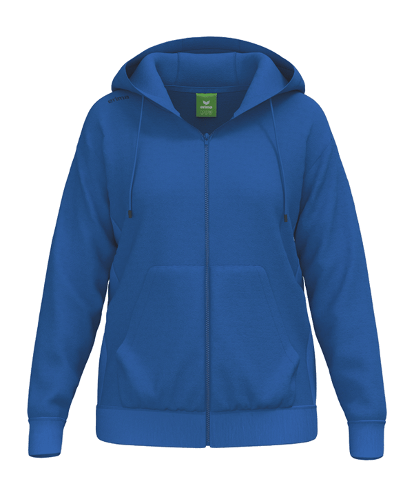 Erima TS Kapuzenjacke Damen Blau