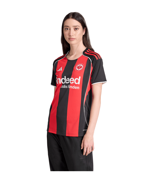 adidas Eintracht Frankfurt Trikot Home 2025/2026 Damen Schwarz - schwarz