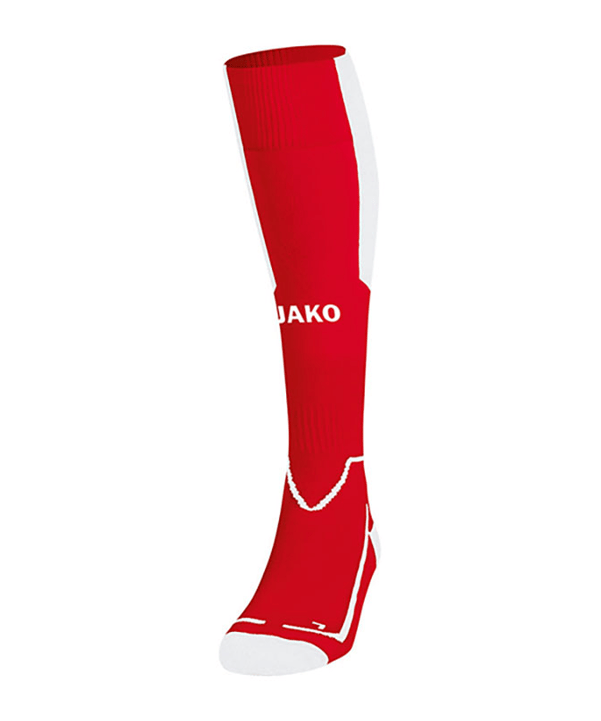 JAKO Lazio Stutzenstrumpf Rot Weiss F05
