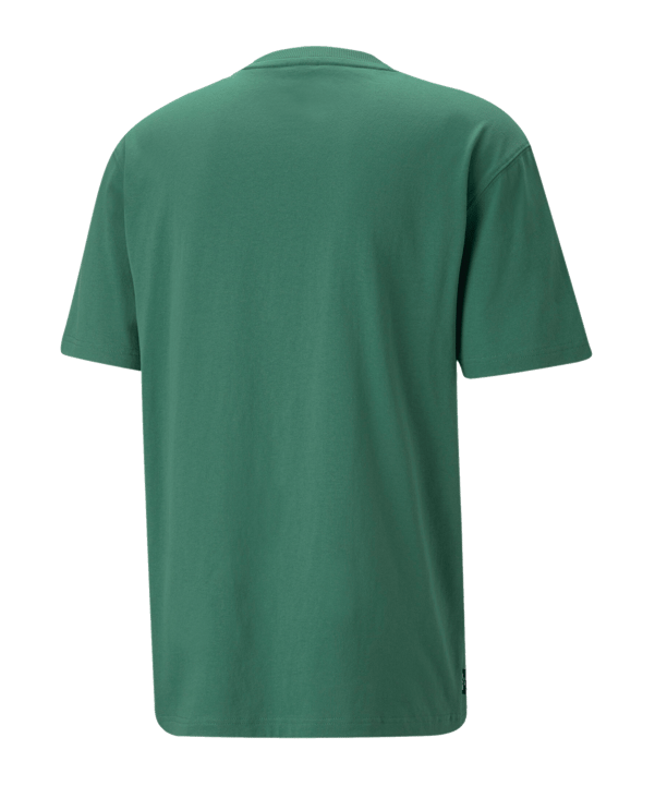 PUMA DOWNTOWN Logo T-Shirt Rot F37 - rot
