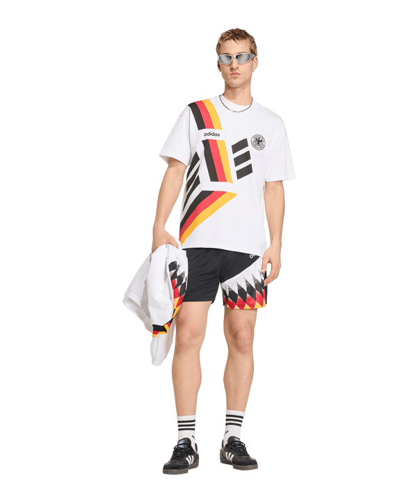 adidas DFB Deutschland T-Shirt Weiß - weiss