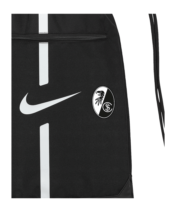 Nike SC Freiburg Gymsack Schwarz F010 - schwarz
