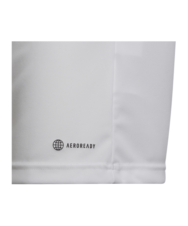 adidas Entrada 22 Poloshirt Kids Weiss - weiss