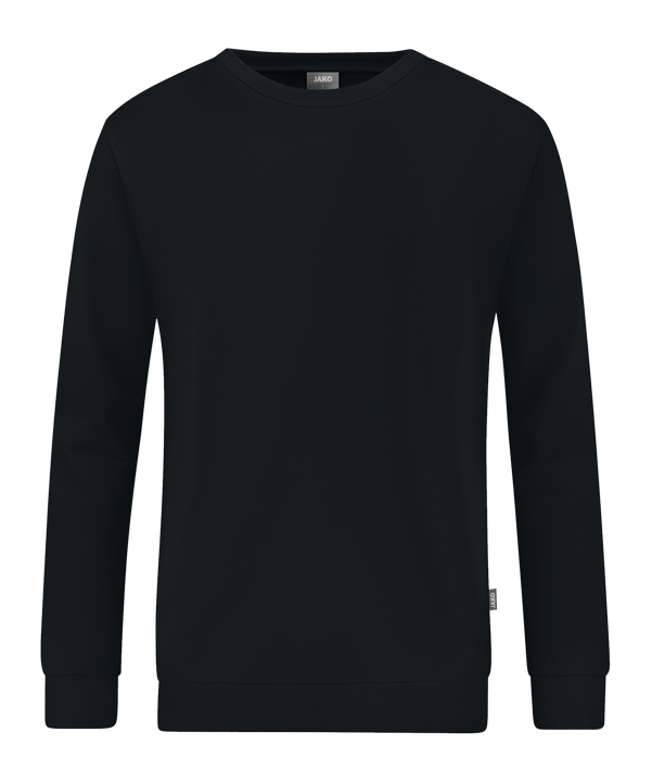 Jako Organic Sweatshirt Schwarz F800 - schwarz