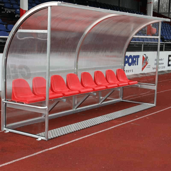 Spielerkabine Champion - vollverschweißt
