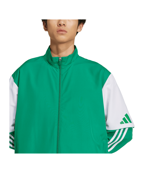 adidas Squadra 25 Präsentationsjacke Grün - gruen