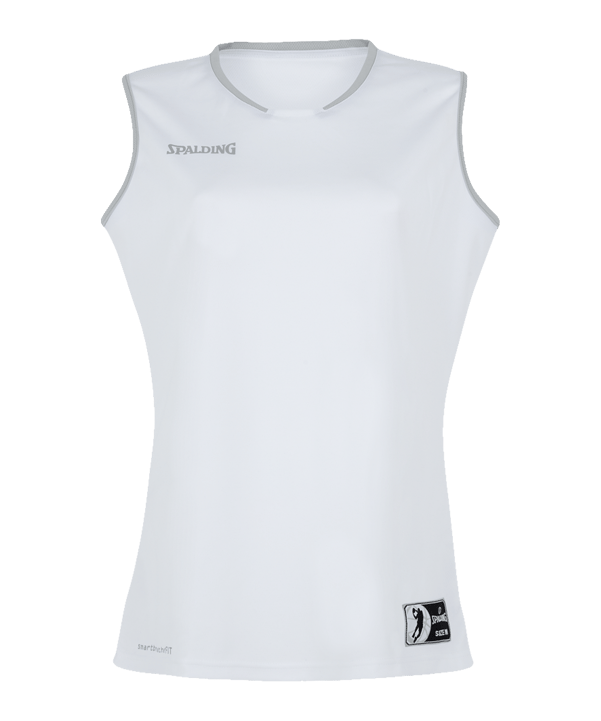 Spalding Move Tank Top Damen Weis F02 - schwarz