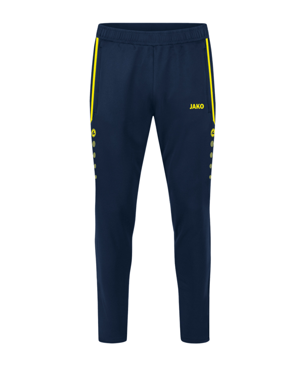 JAKO Allround Trainingshose Blau Gelb F904