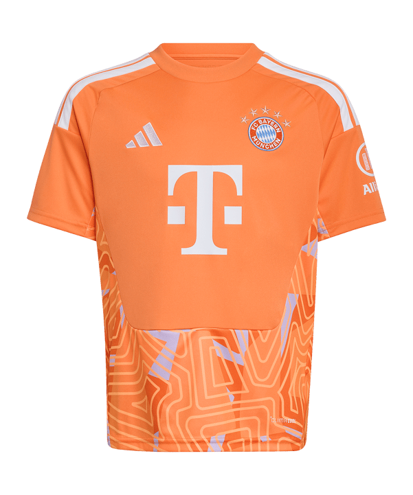 adidas FC Bayern München Torwarttrikot 2026/2027 Kids Orange - orange