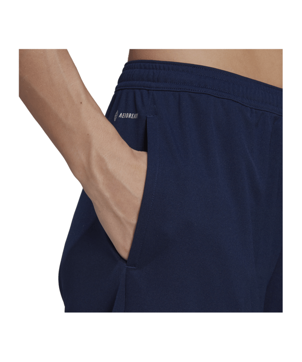 adidas Entrada 22 Trainingsshort Damen Blau - blau