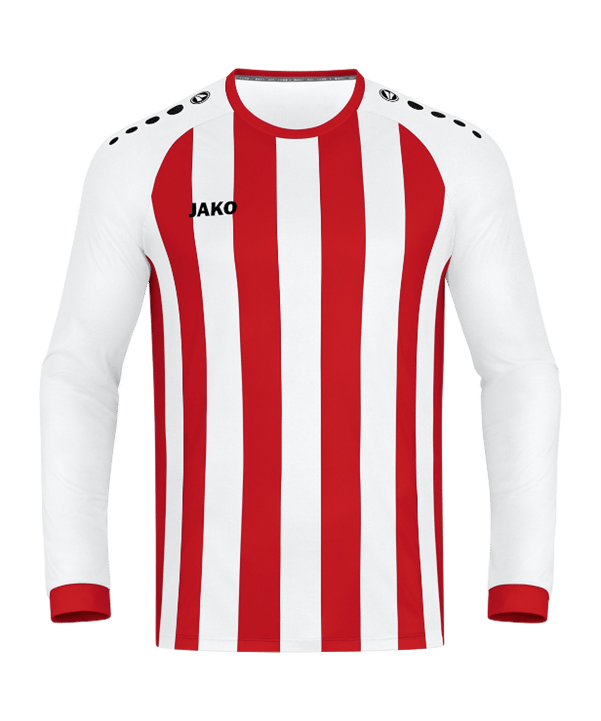 JAKO Inter Trikot Langarm Kids Weiss Rot  F011