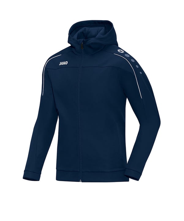 JAKO Classico Kapuzenjacke Blau F09