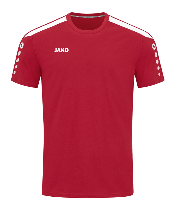 JAKO Power T-Shirt Damen Rot Weiss F100