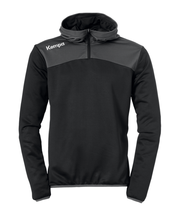 Kempa Emotion 2.0 Quarter Sweatshirt Kids F01 - schwarz