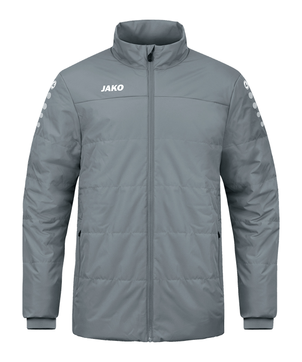 JAKO Team Coachjacke Grau F840