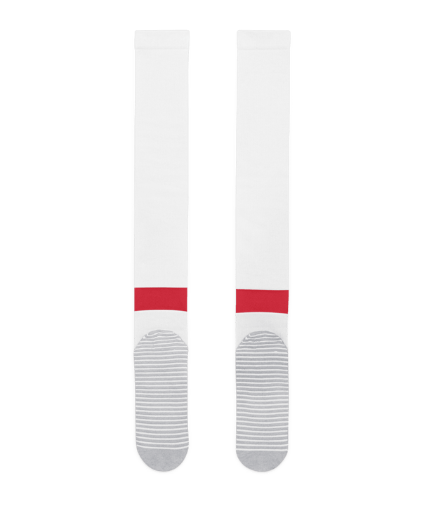 Nike Strike KH Stutzen Weiss Rot F103 - weiss