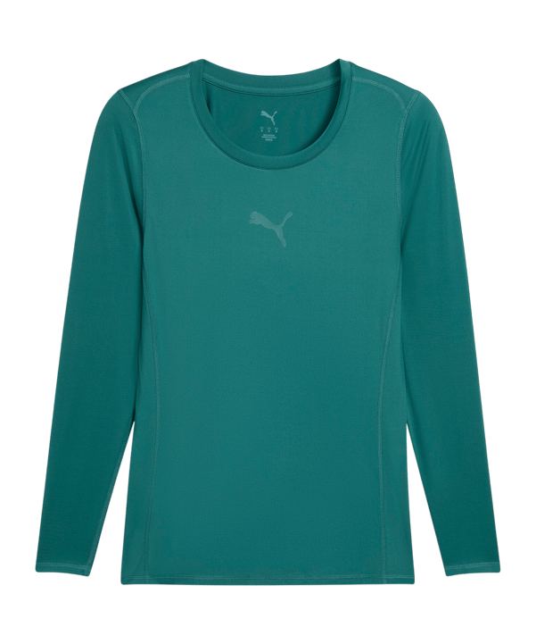 PUMA teamLIGA26 Baselayer LS T-Shirt Grün F43 
