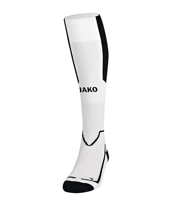 JAKO Lazio Stutzenstrumpf Weiss Schwarz F00