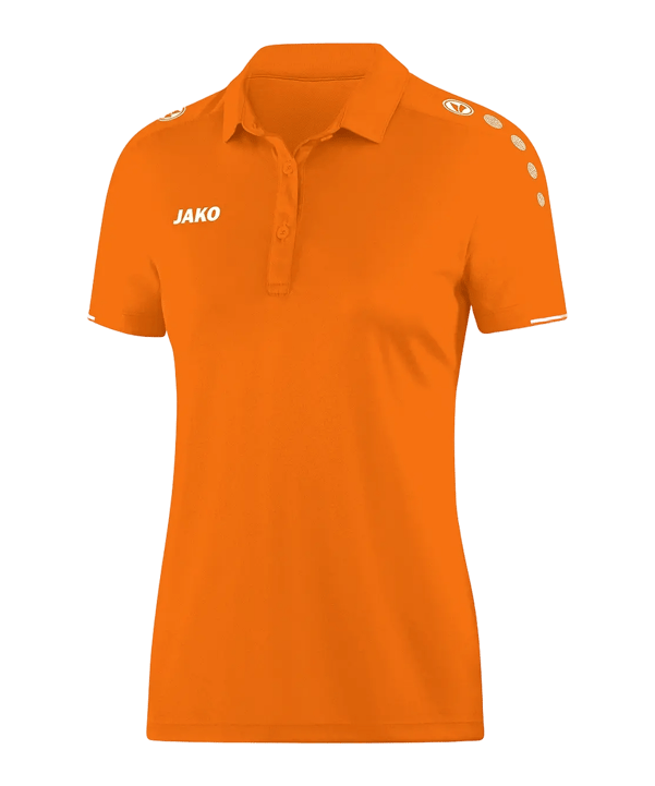 JAKO Classico Poloshirt Damen Orange F19