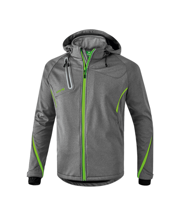 Erima Softshell Jacke Function Kinder | grau - grau