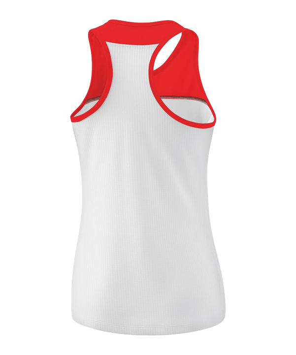 Erima Change by Tanktop Damen Weiss Rot | - weiss