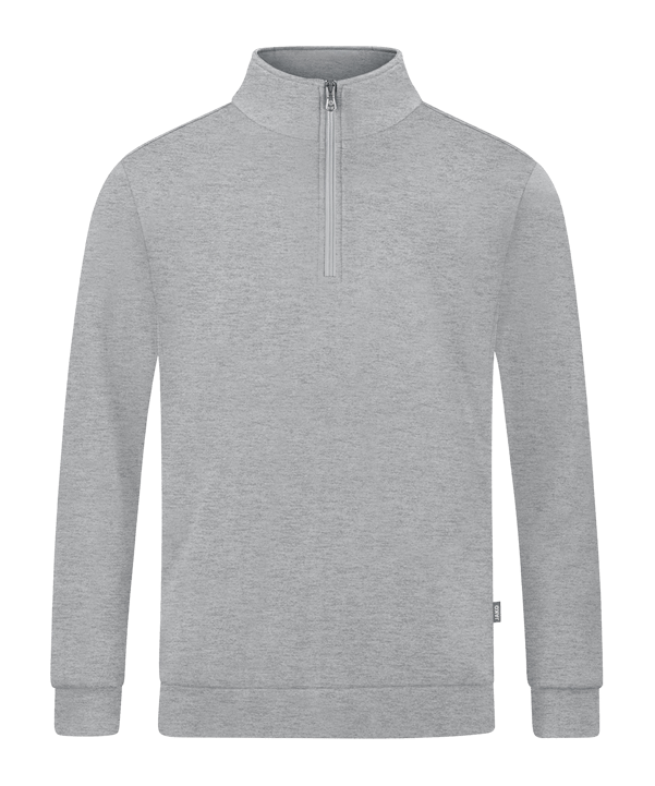 Jako Organic Ziptop Grau F520