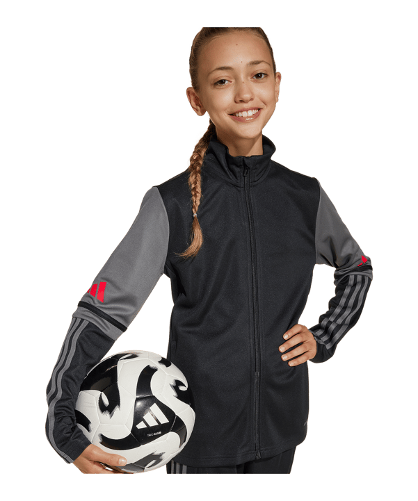 adidas Squadra 25 Trainingsjacke Kids Schwarz - schwarz