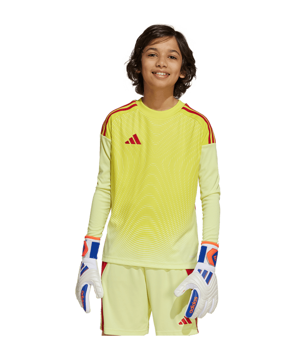 adidas Tiro 25 Competition Torwarttrikot Kids Gelb - gelb