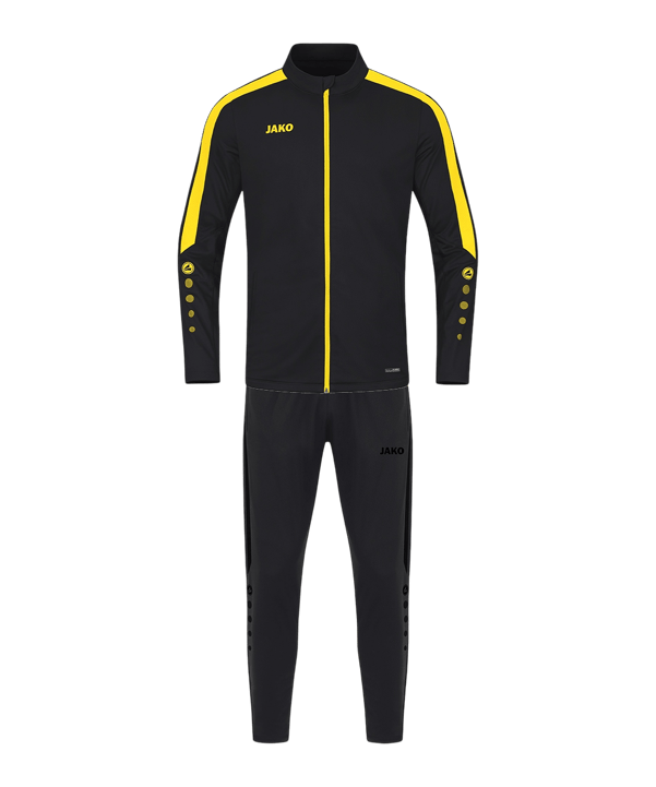 JAKO One Power Trainingsanzug Schwarz F803 